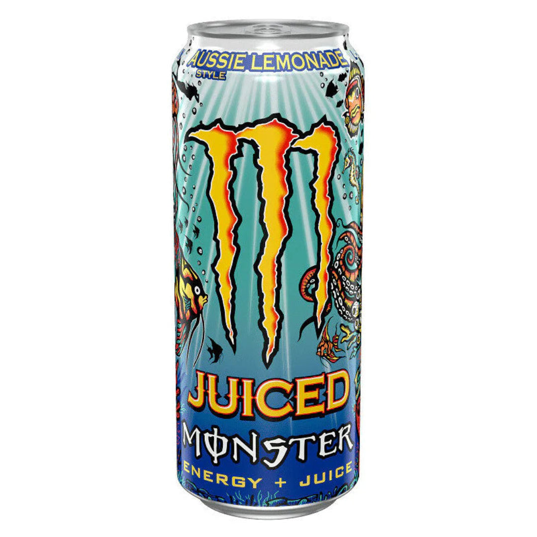 MONSTER JUICED AUSSIE LEMONADE 500ML