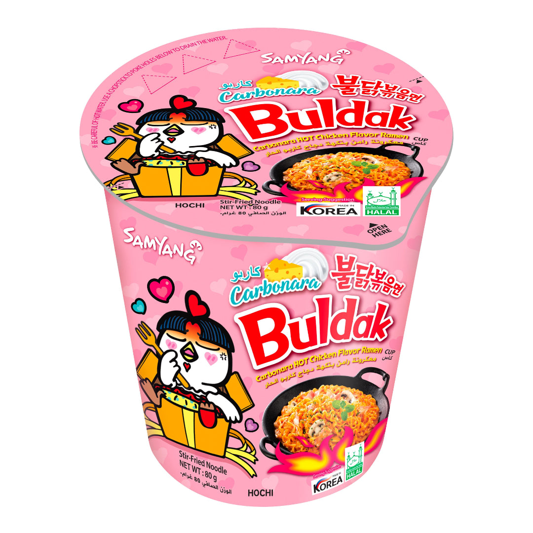 SAMYANG BULDAK CARBONARA CUPS 80GR