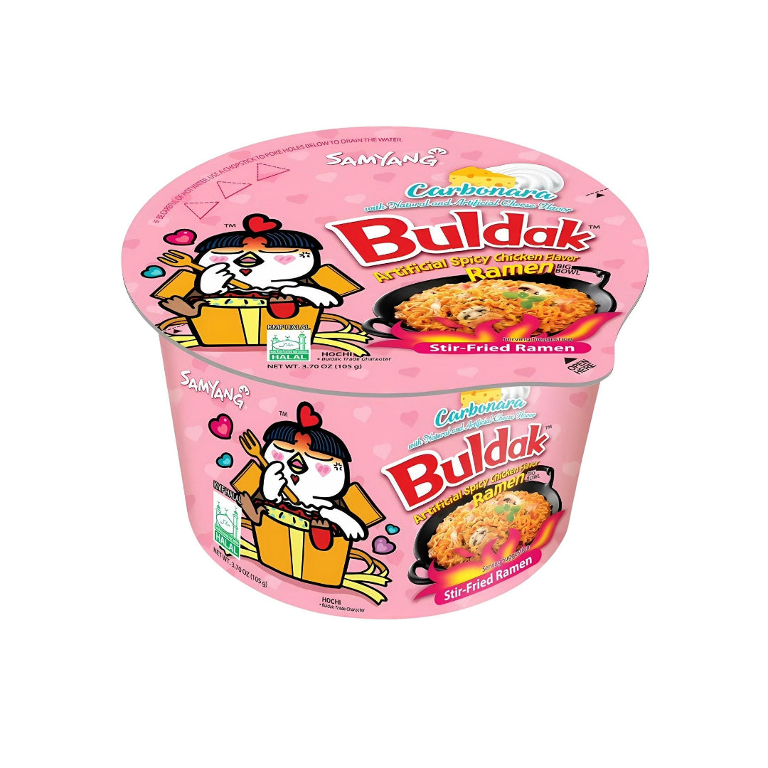 SAMYANG BULDAK CARBONARA HOT CHICKEN FLAVOUR 105GR