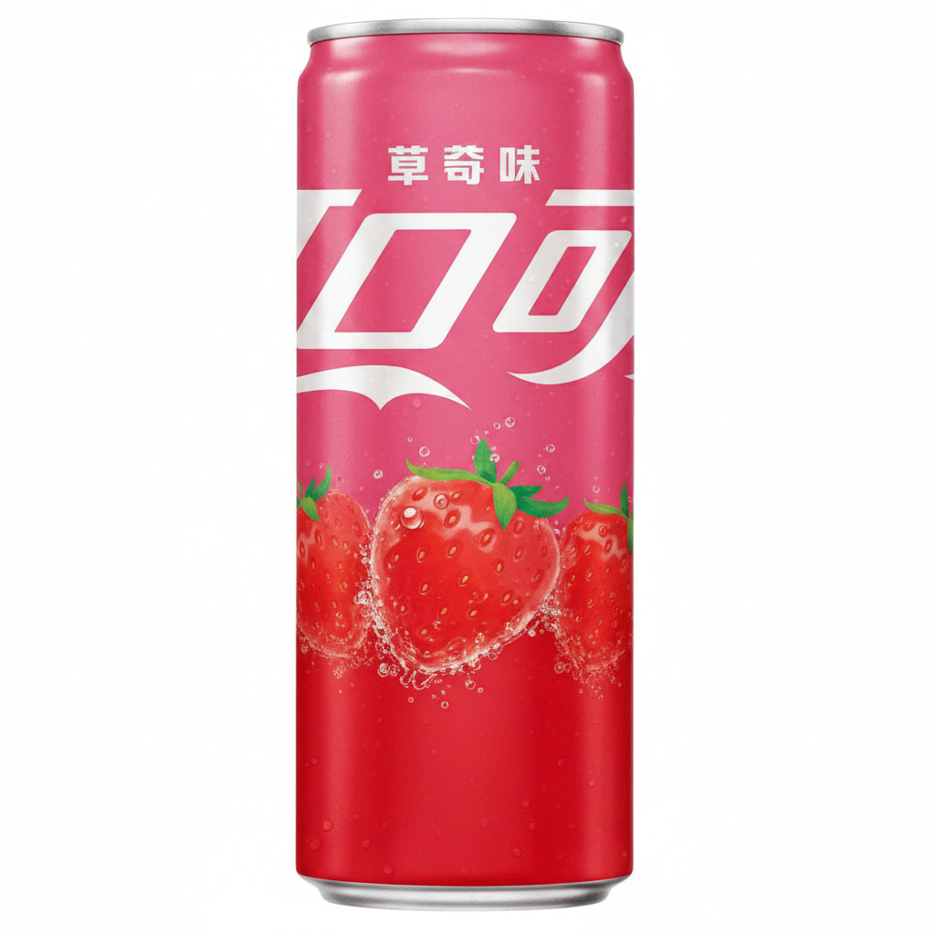 COCA COLA STRAWBERRY 330ML