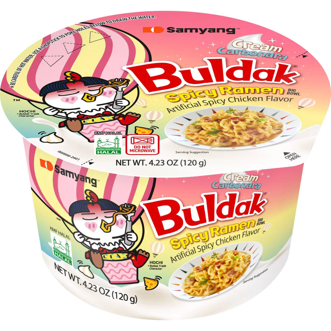 SAMYANG BULDAK CREAM CARBONARA 120GR