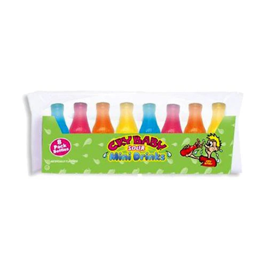 WAX CANDY CRY BABY SOUR MINI DRINKS 79GR