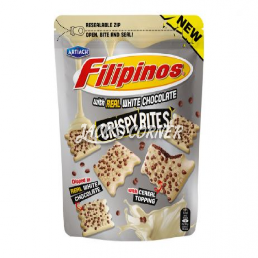 FILIPINOS CRISPY BITES WHITE CHOCOLATE 100GR