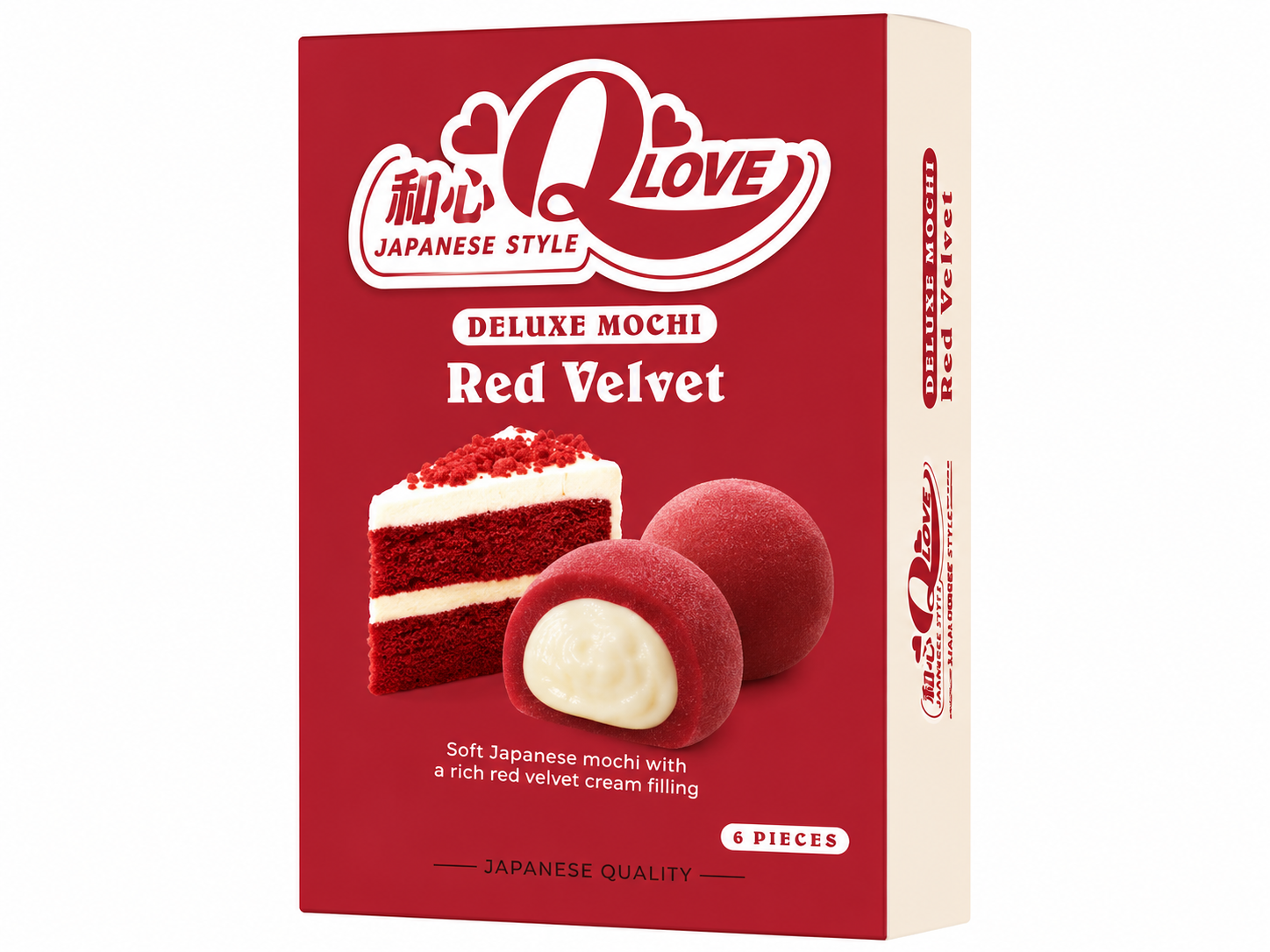 Q Love Red Velvet Mochi 168g