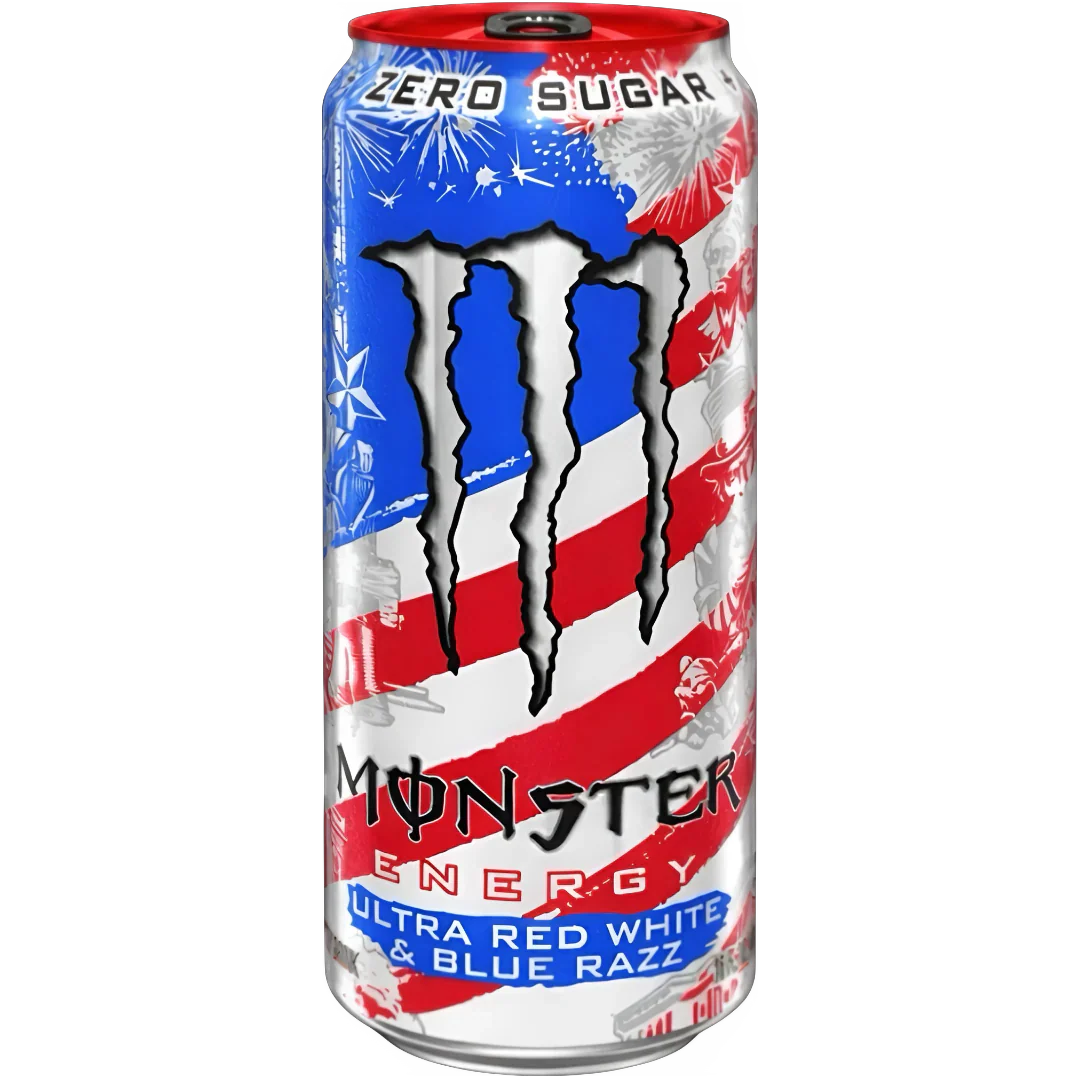 Monster Energy Ultra Red White Blue Razz 473ml
