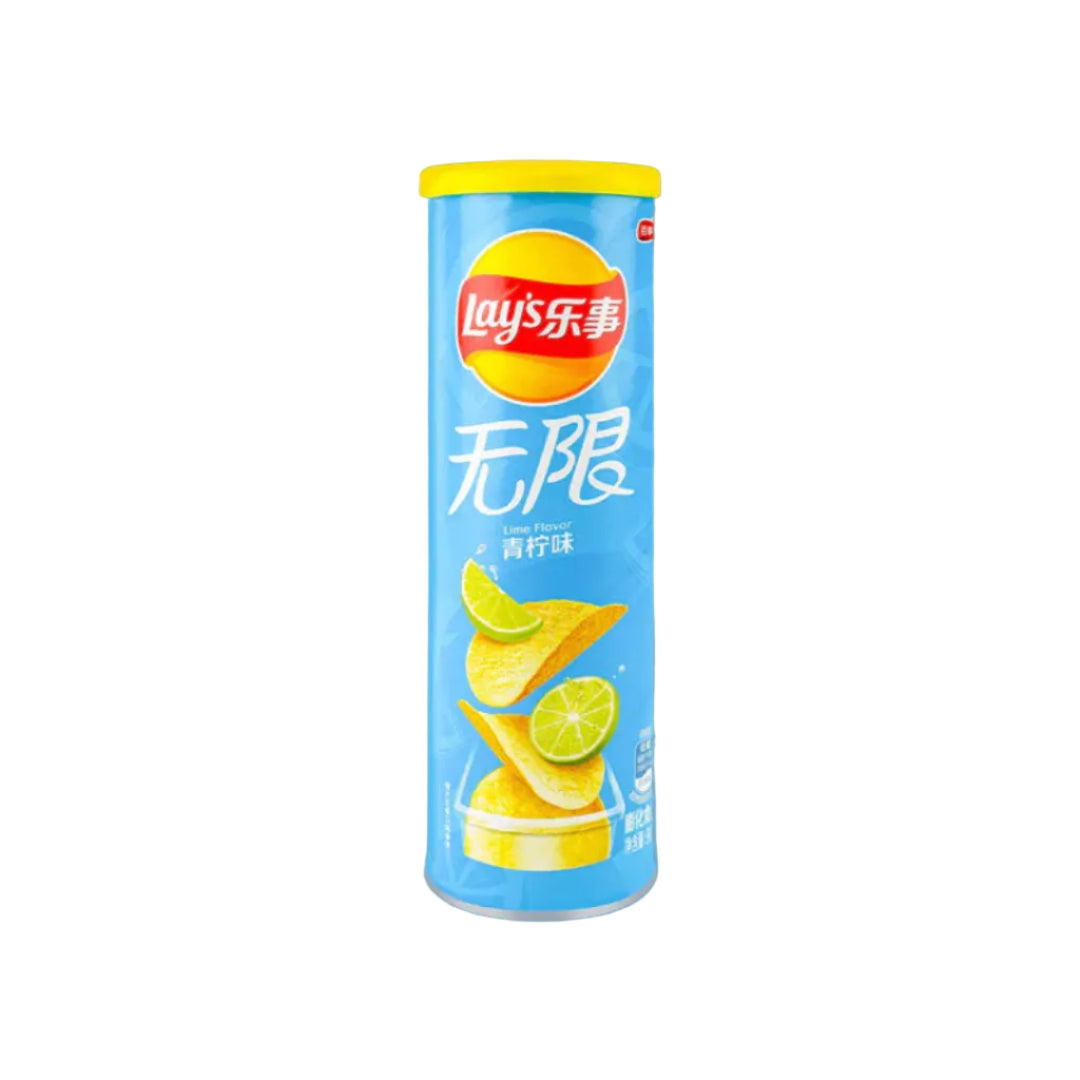 LAYS STAX LIME FLAVOUR 90GR
