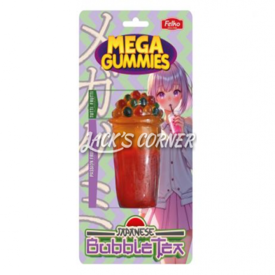 MEGA GUMMIES JAPANESE BUBBLE TEA 120GR