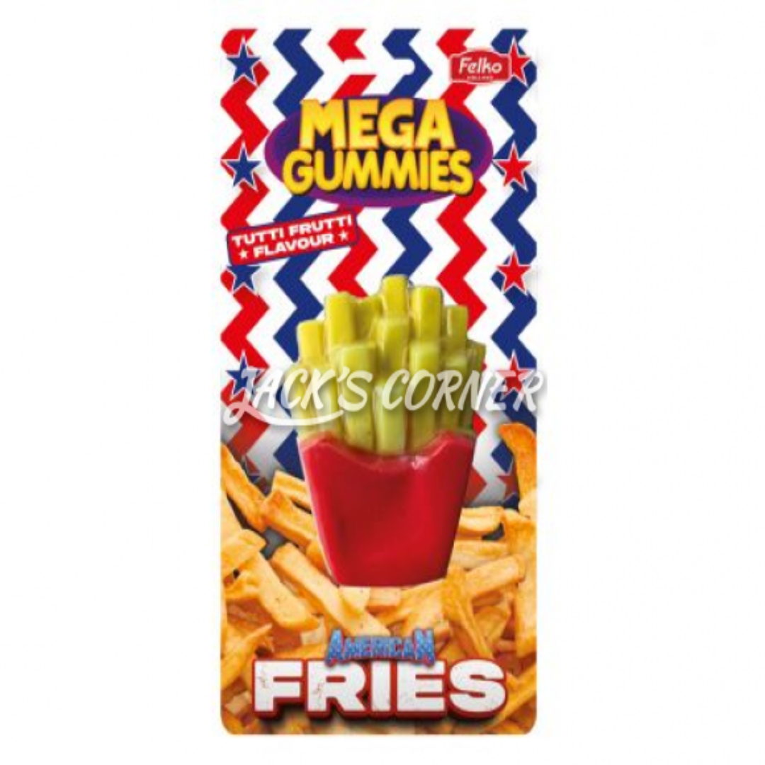 MEGA GUMMIES AMERICAN FRIES 120GR