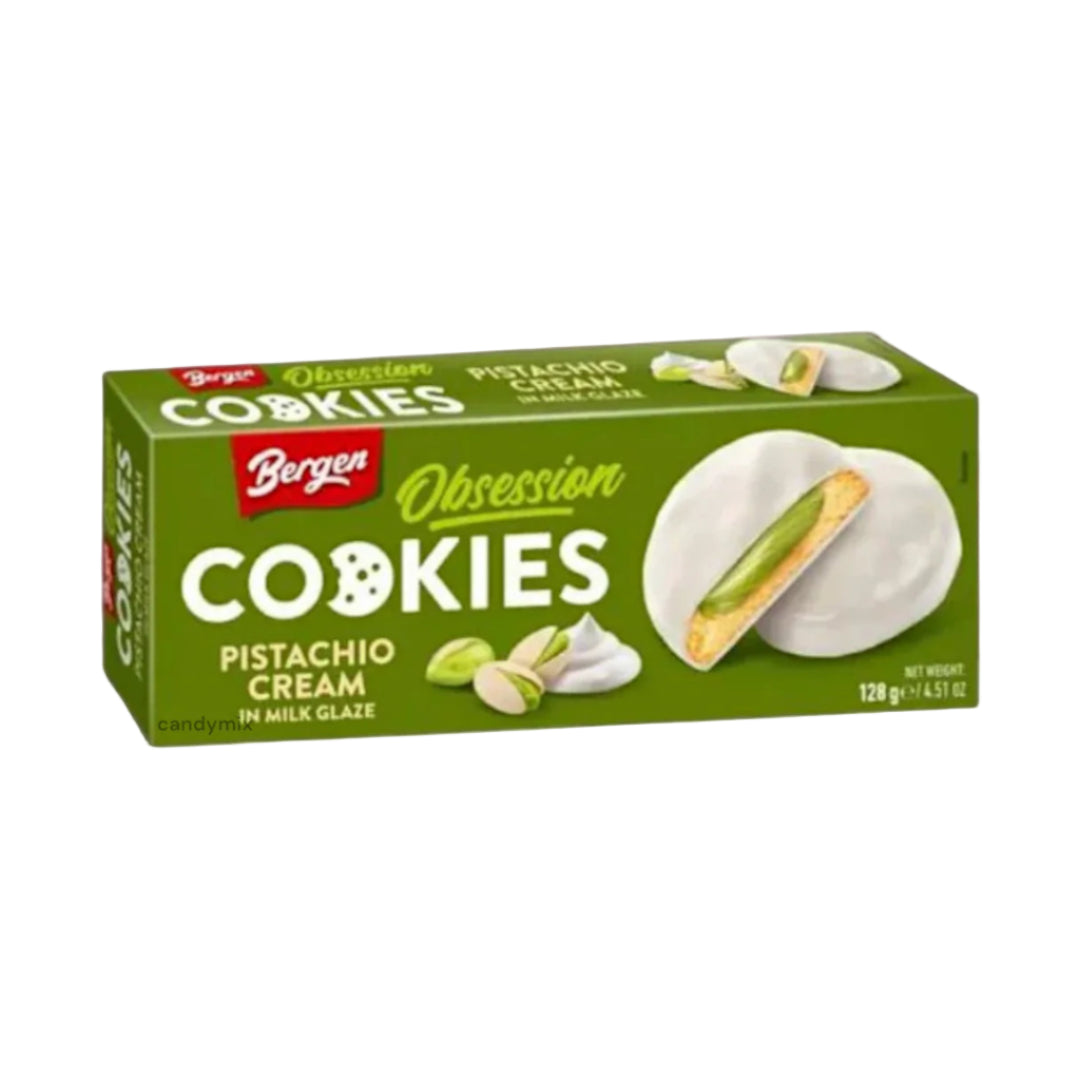 BERGEN OBSESSION COOKIES PISTACHIO CREAM MILK GLAZE