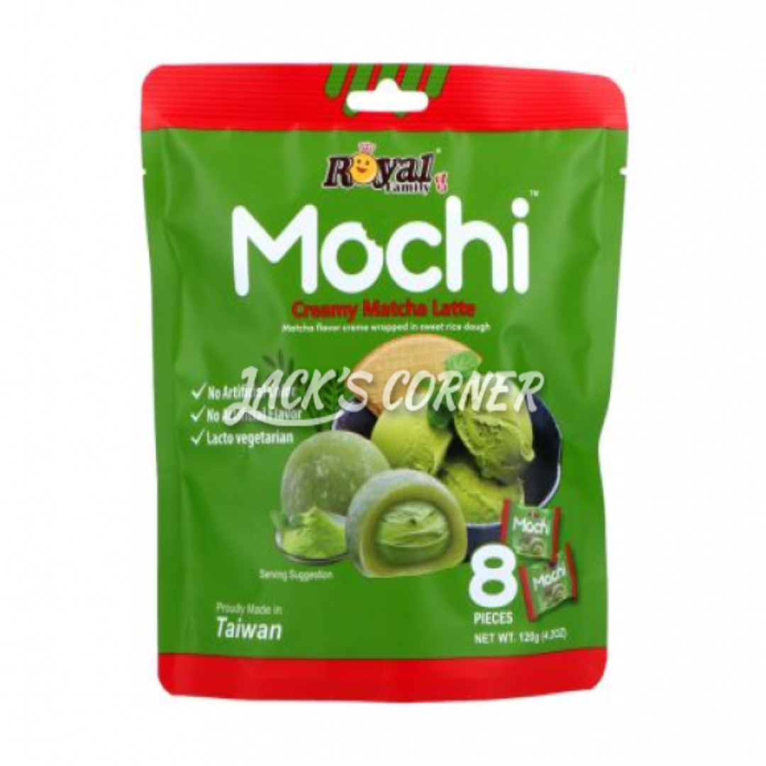 ROYAL FAMILY MOCHI CREAMY MATCHA LATTE 120GR