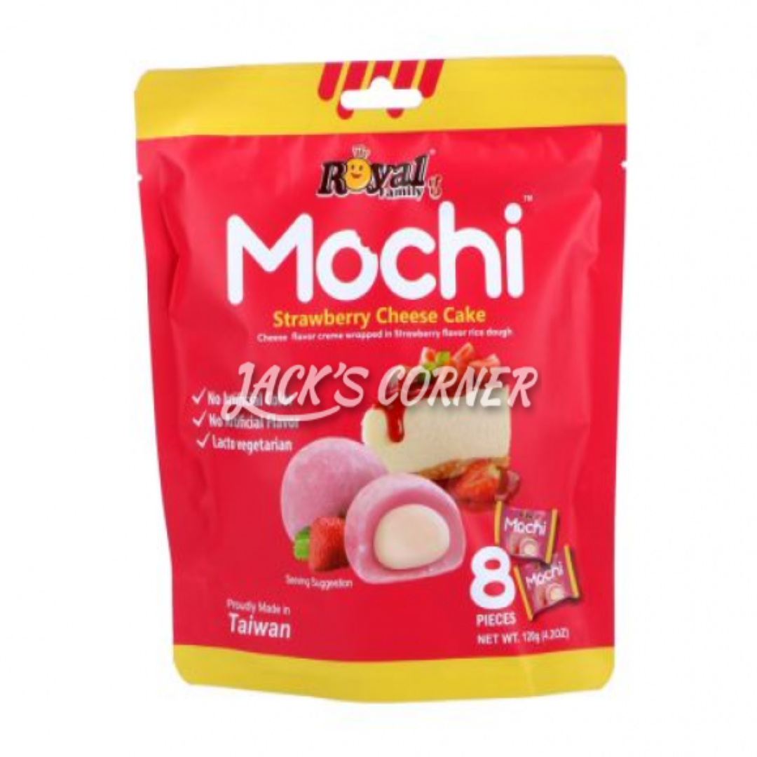 ROYAL FAMILY MOCHI STRAWBERRY CHEESECAKE 120GR