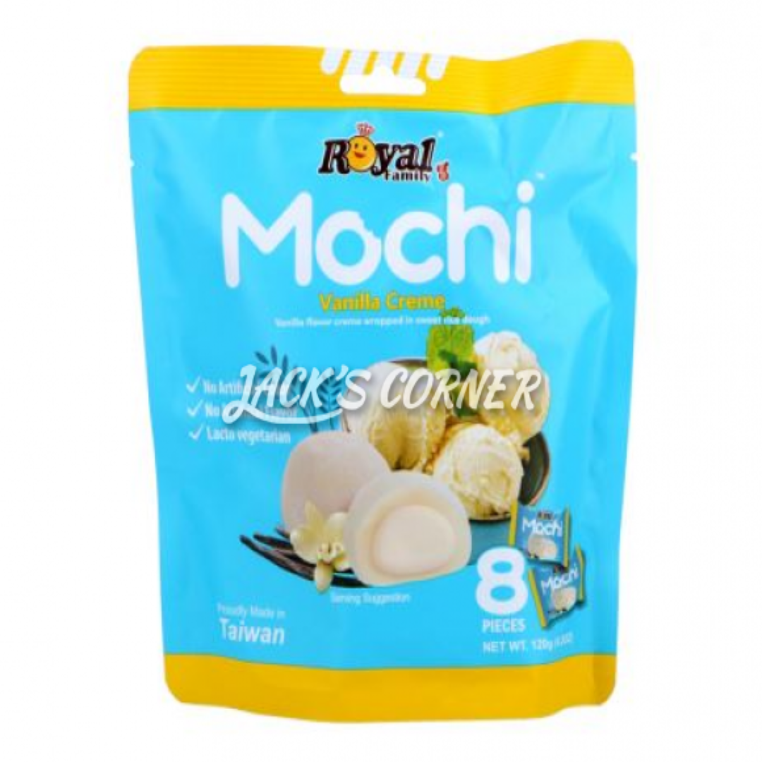ROYAL FAMILY MOCHI VANILLA CREME 120GR