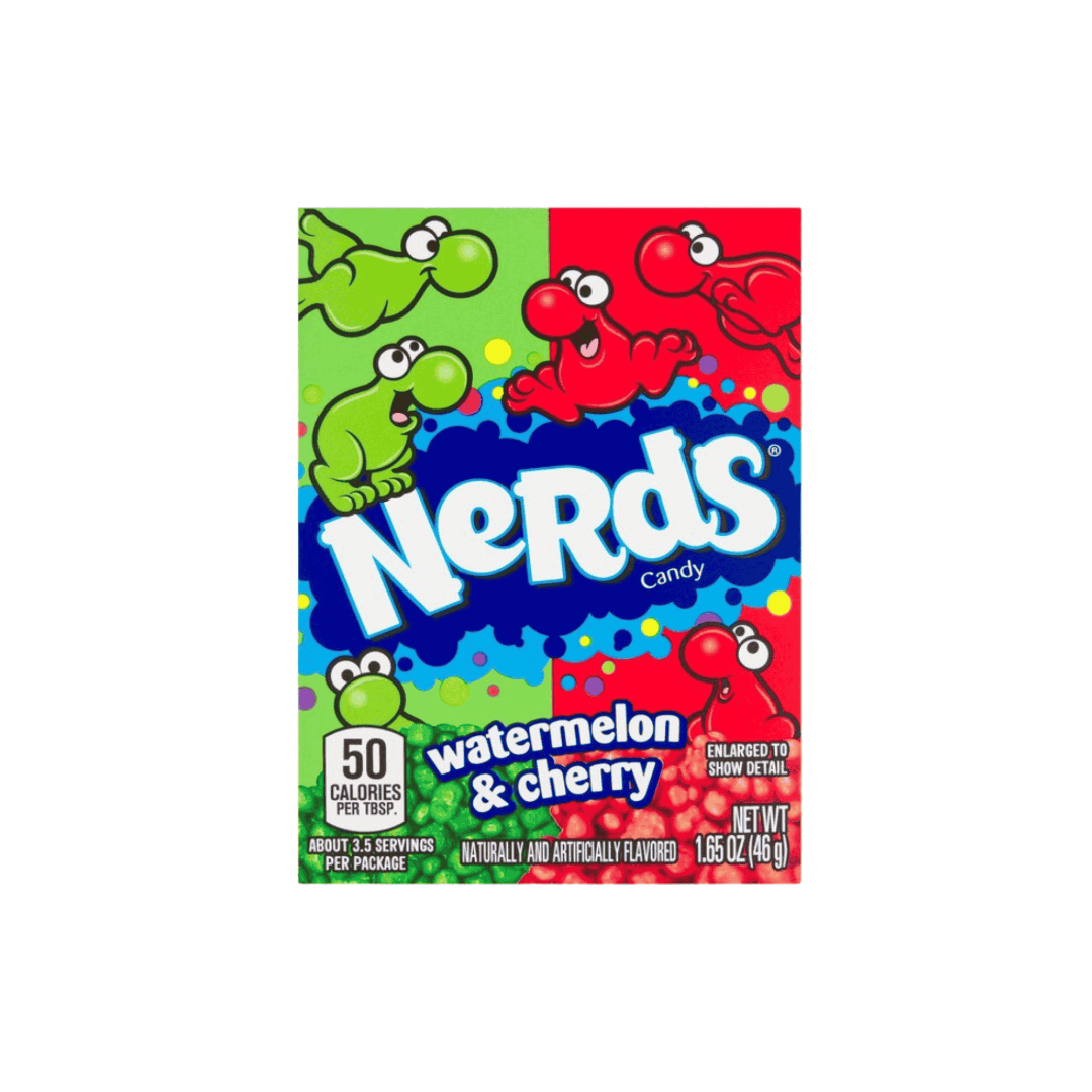 NERDS WATERMELON & CHERRY 46,7GR