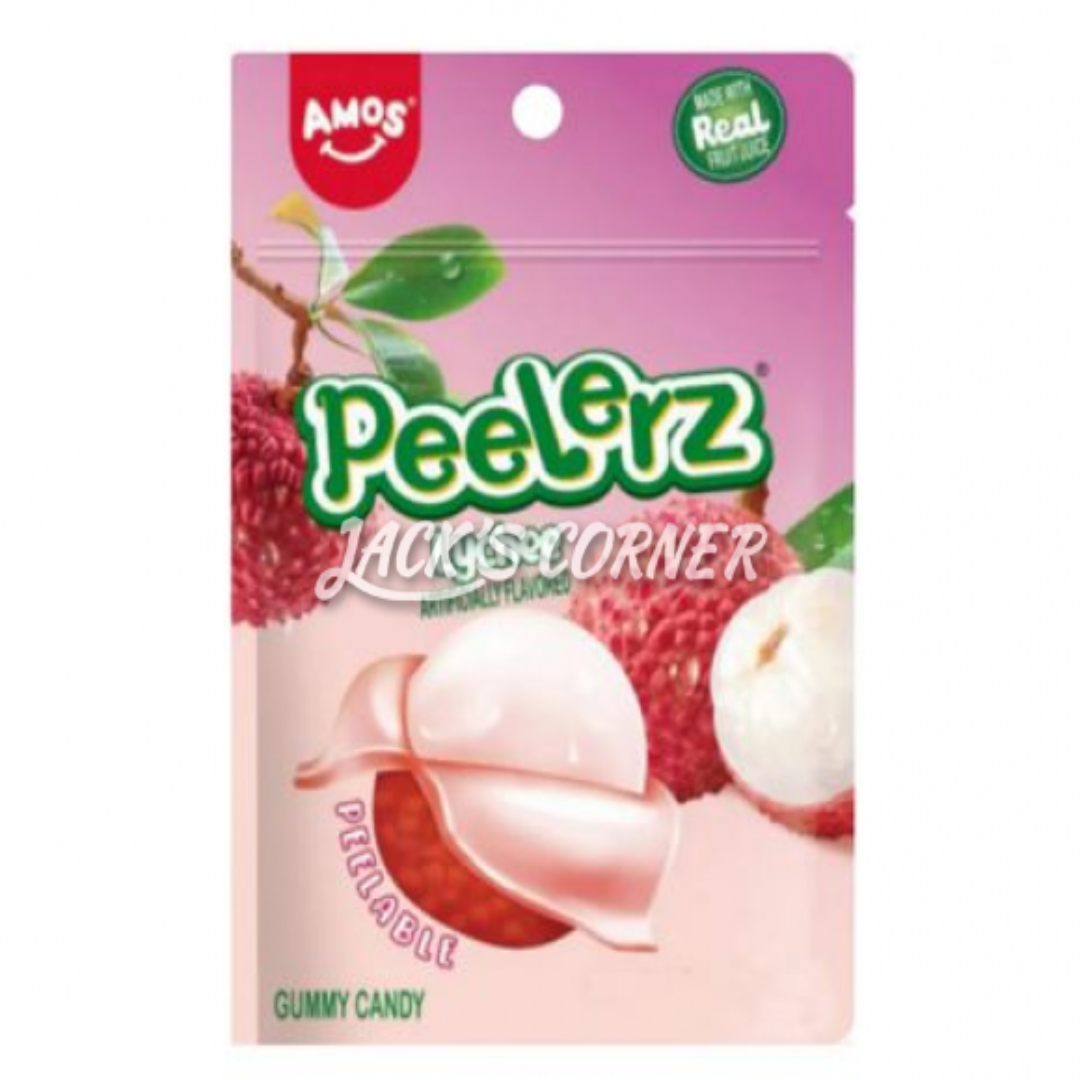 AMOS PEELERZ GUMMY LYCHEE 65GR