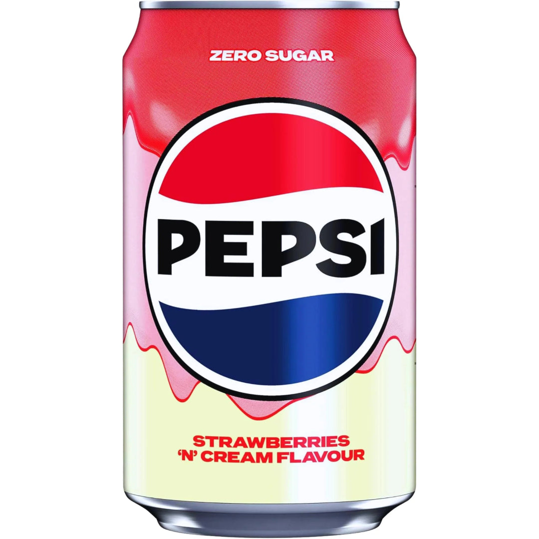 PEPSI STRAWBERRY & CREAM 330ML