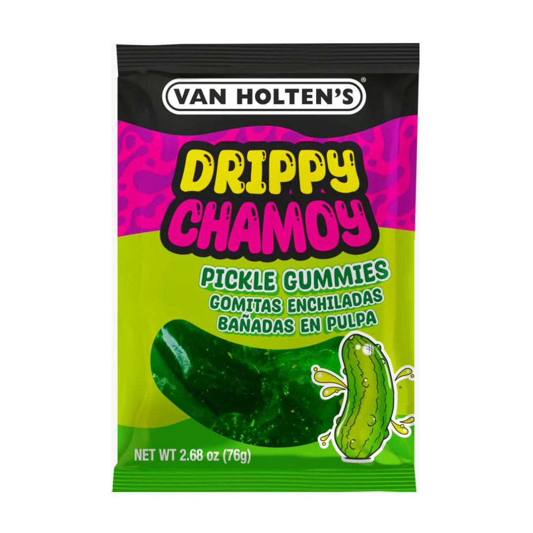 VAN HOLTEN'S DRIPPY CHAMOY PICKLE GUMMIES 100GR