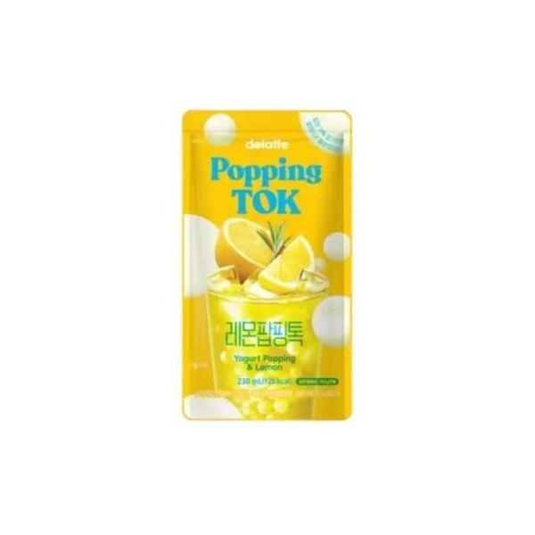 DELAFFE POPPING TOK LEMON FLAVOUR 230ML