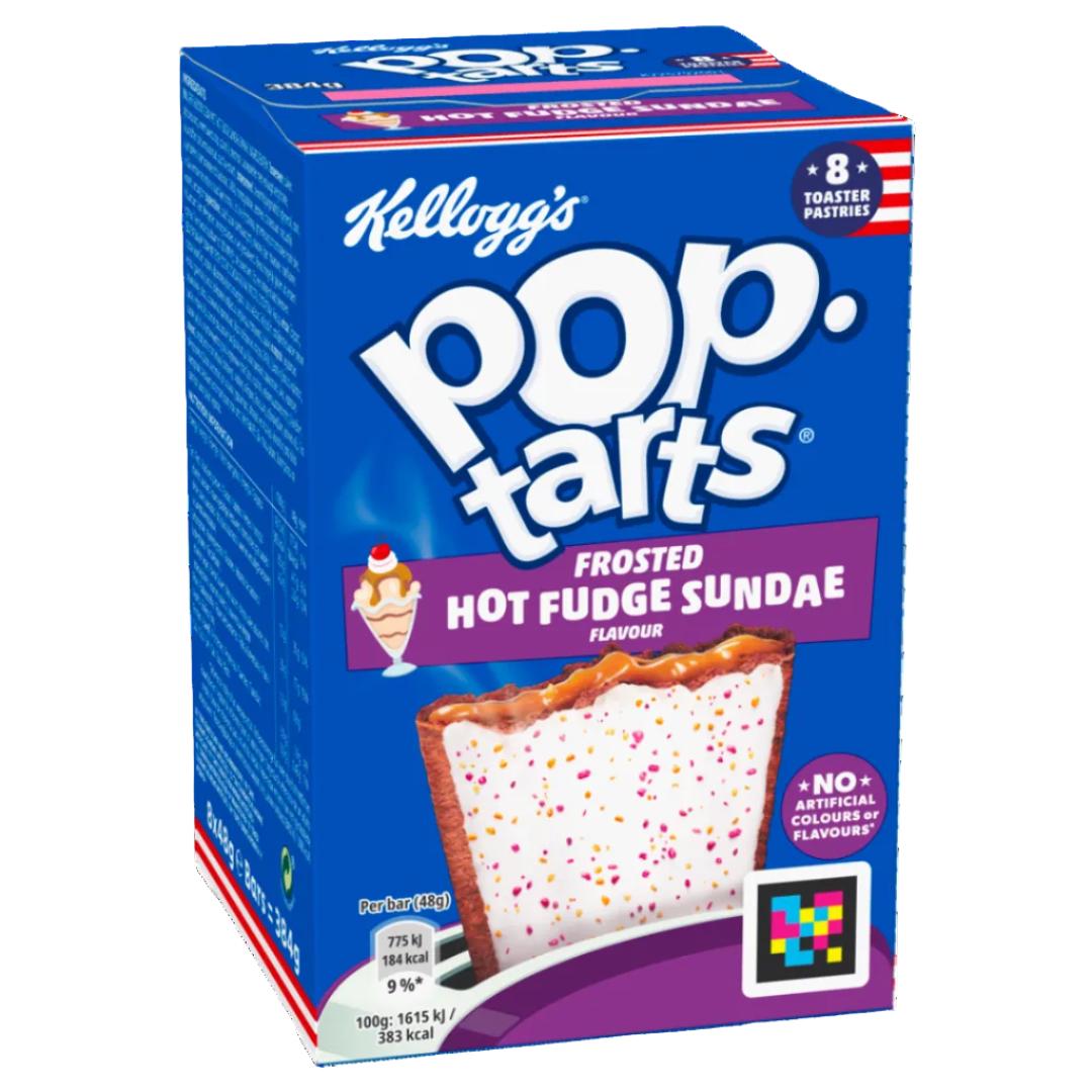 POP TARTS FROSTED HOT FUDGE SUNDAE 384GR