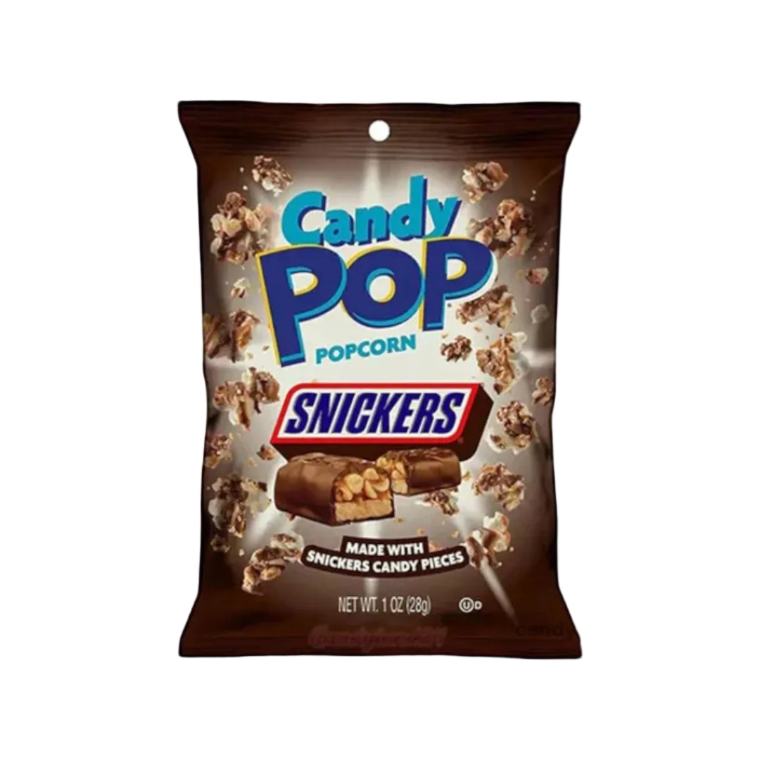 CANDY POP POPCORN SNICKERS MINIS 28GR