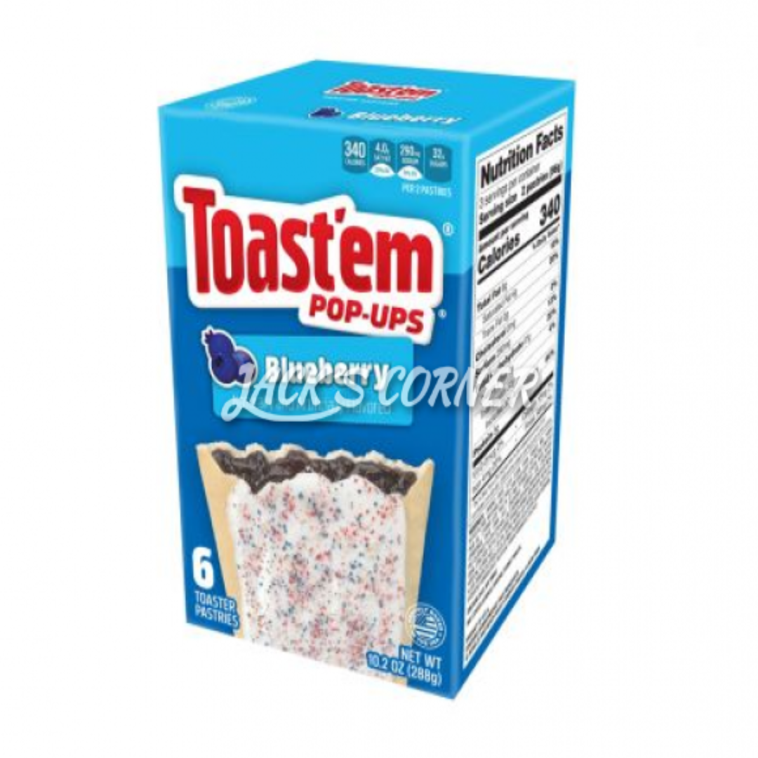 TOAST'EM POP-UPS FROSTED BLUEBERRY