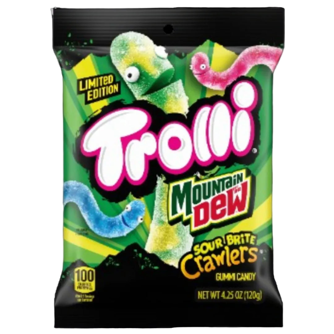 TROLLI MOUNTAIN DEW CRAWLERS 120GR