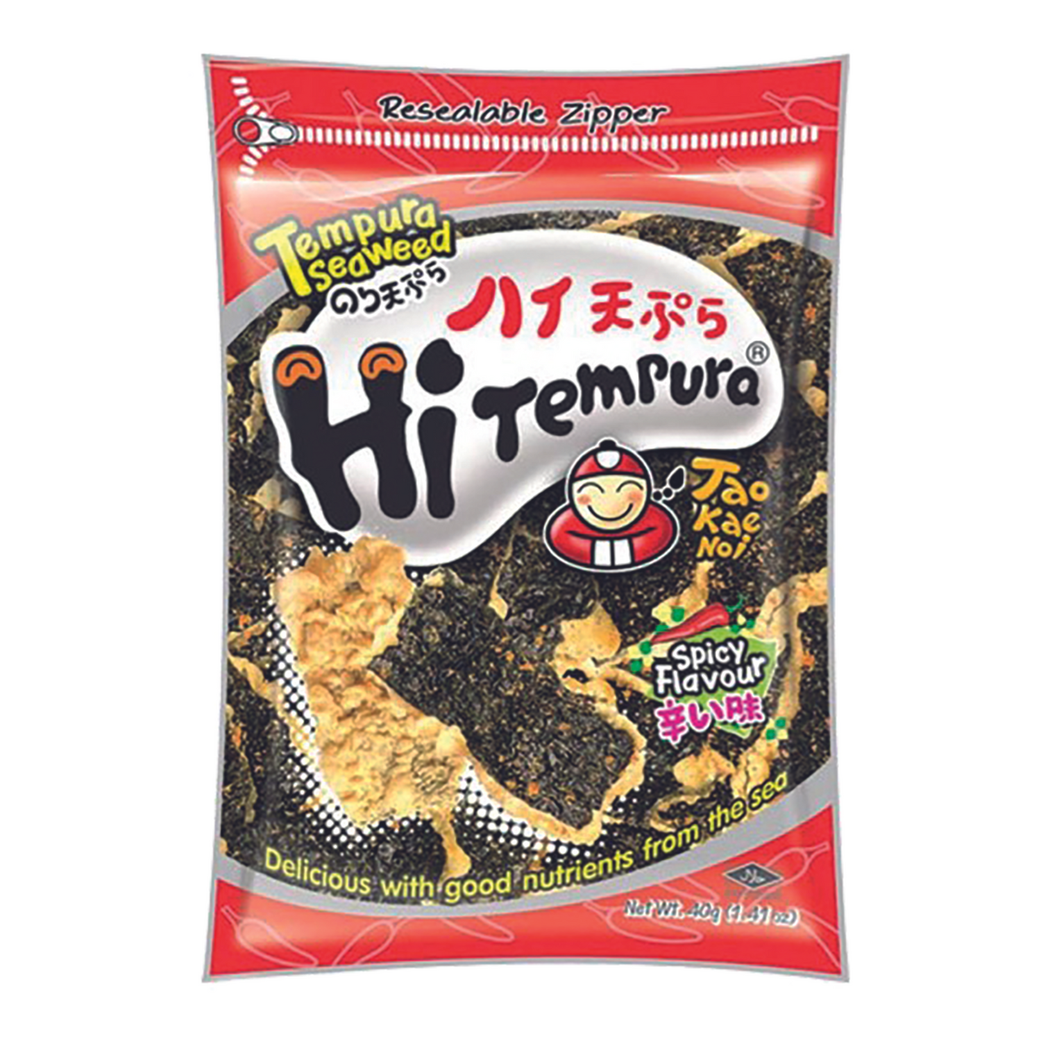 TAO KAE NOI Gegrilde Zeewier Big Roll Pittig