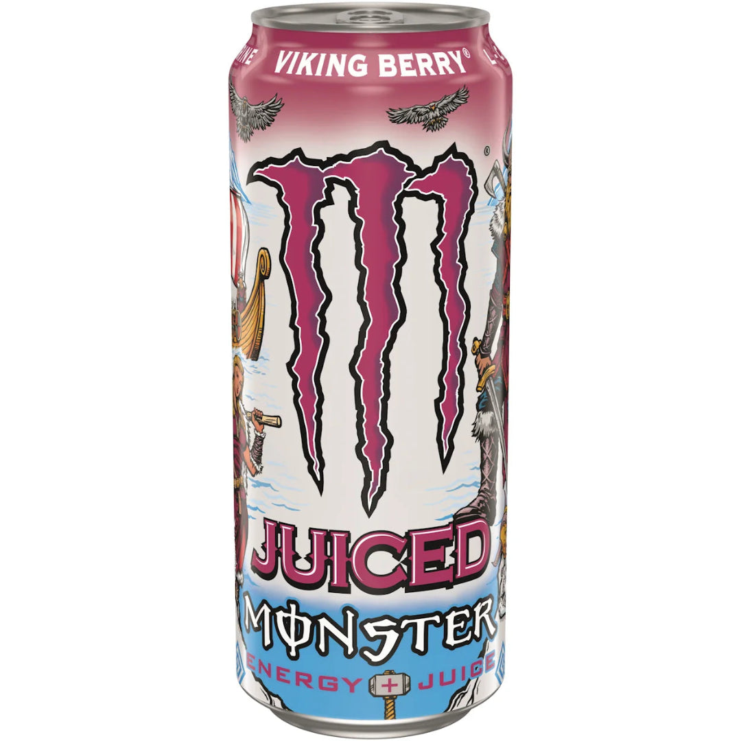MONSTER ENERGY + JUICE VIKING BERRY 500ML