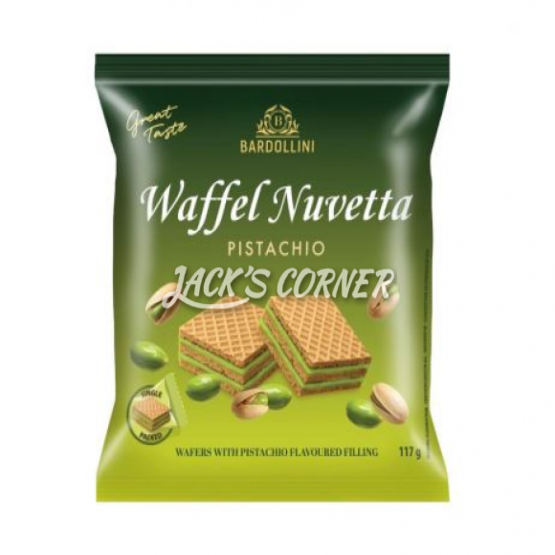BARDOLLINI WAFFEL NUVETTA PISTACHIO 117GR