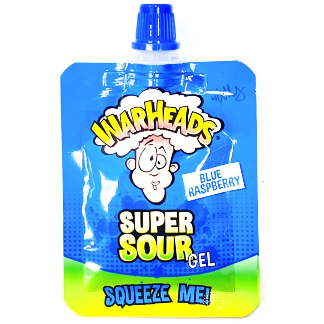 WARHEADS GEL BLUE RASPBERRY 20GR
