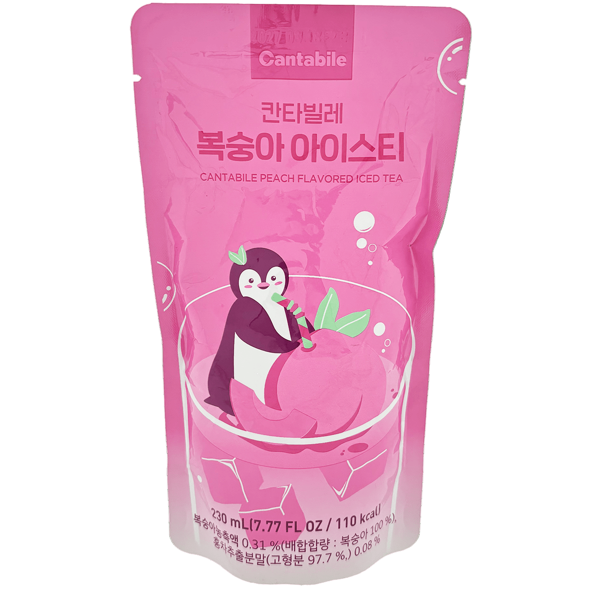 CANTABILE PEACH ICED TEA 230ML