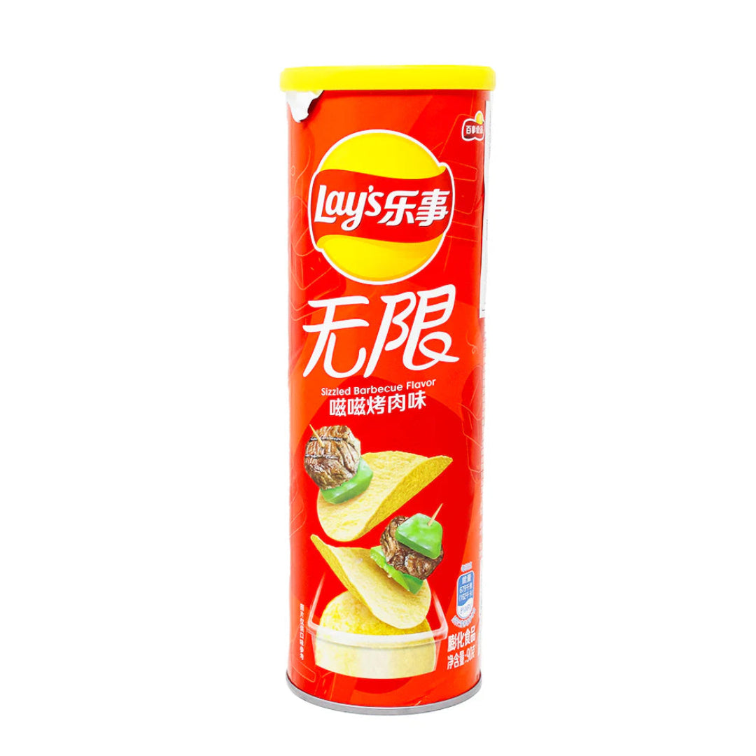 LAYS STAX BBQ FLAVOUR 90GR