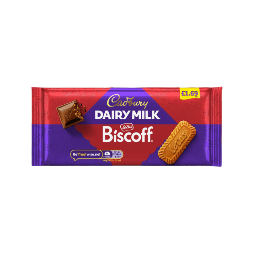 CADBURY DAIRY MILK BISCOFF