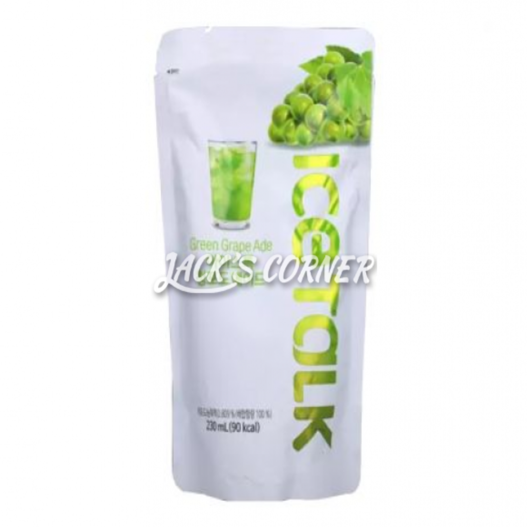 ICE TALK GREEN GRAPE ADE
