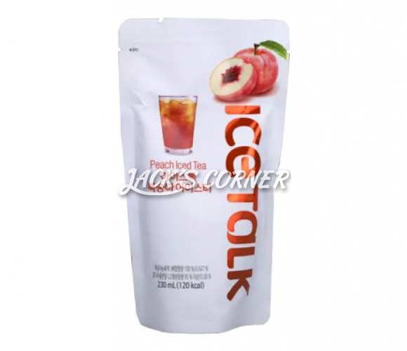 ICE TALK PEACH ICED TEA 230ML