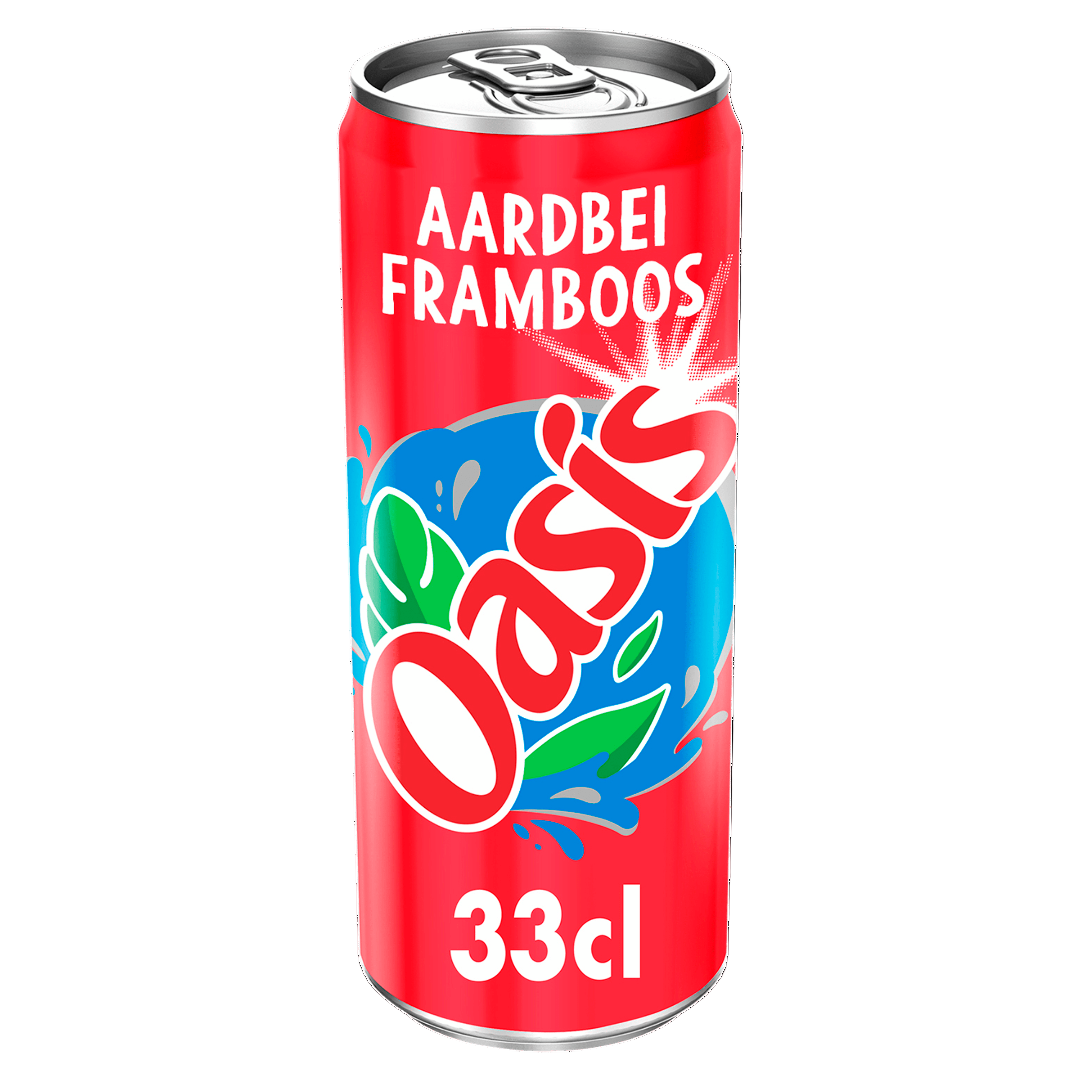 Oasis Aardbei Framboos 330ML