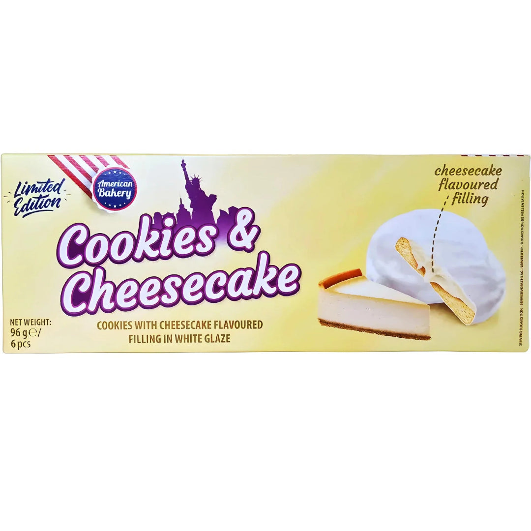 AMERICAN BAKERY COOKIES & CHEESECAKE 96GR