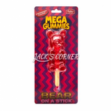 MEGA GUMMIES BEAR ON A STICK 120GR