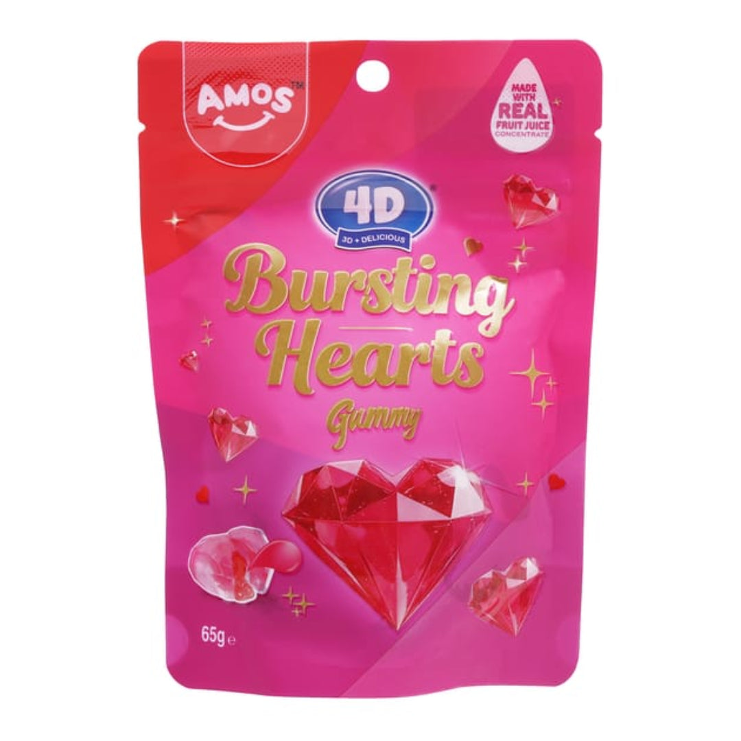 AMOS 4D BURSTING HEARTS 65GR