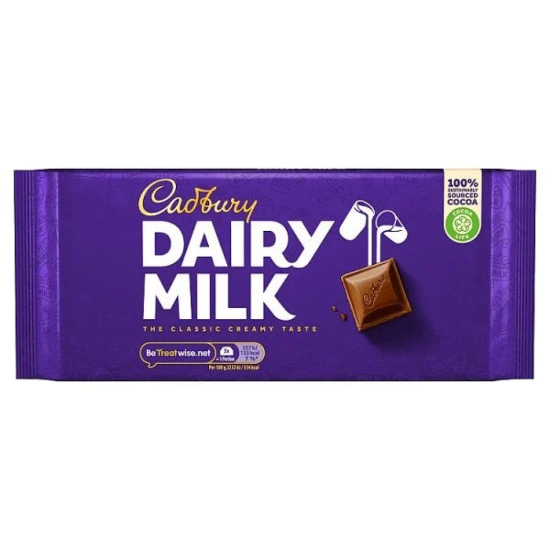 CADBURY DAIRY MILK 110GR