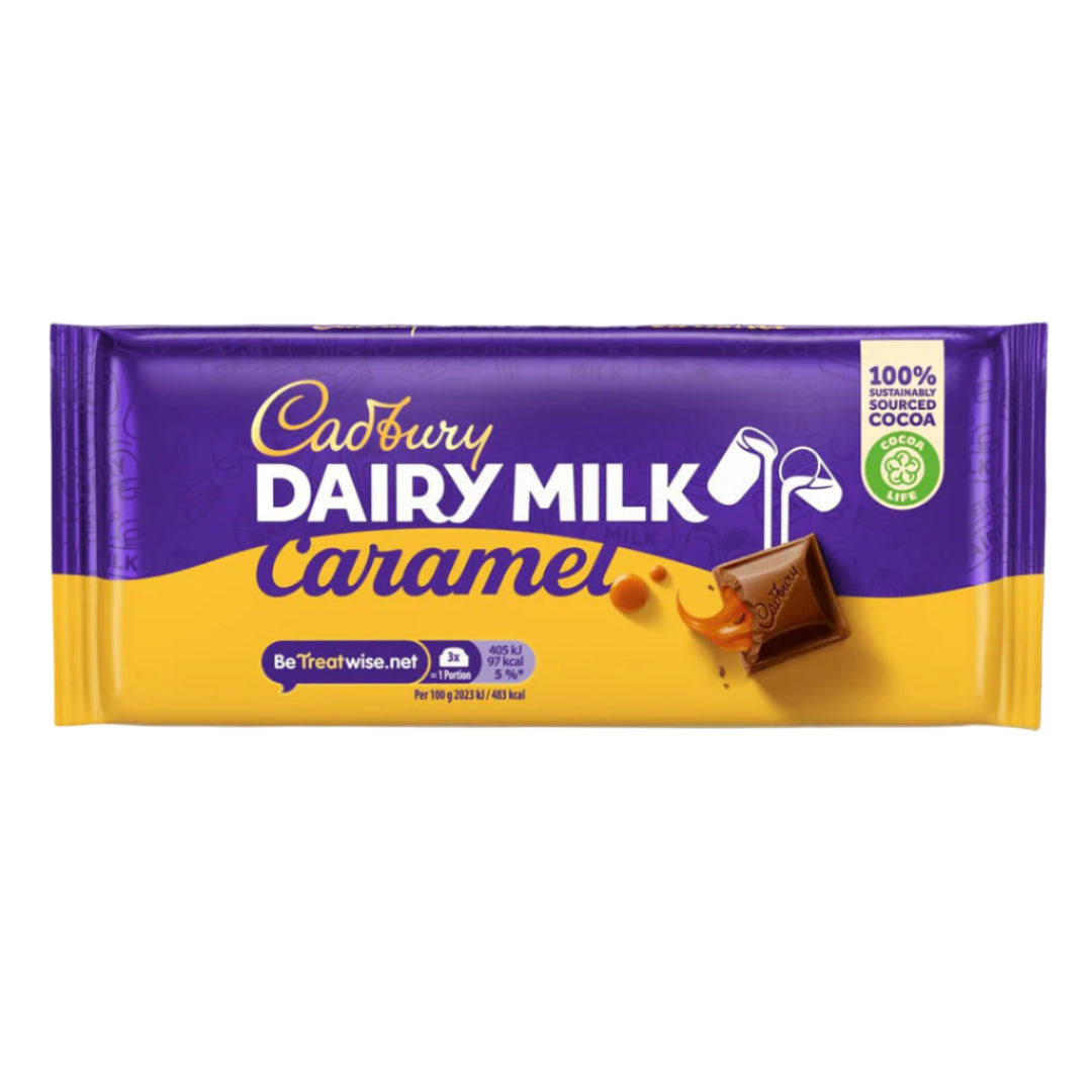 CADBURY DAIRY MILK CARAMEL 120GR
