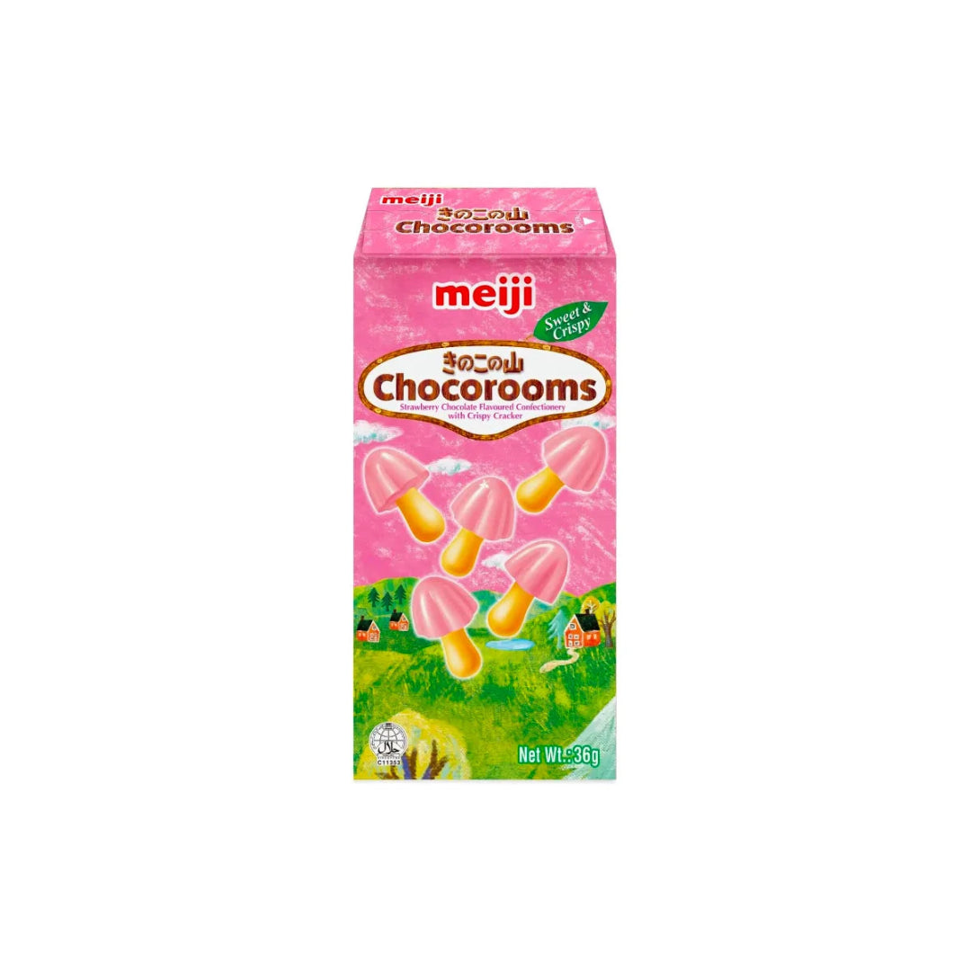 MEIJI CHOCOROOMS STRAWBERRY 40GR