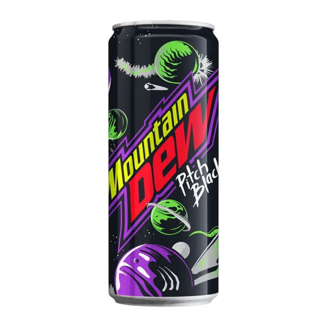 MOUNTAIN DEW PITCH BLACK 330ML