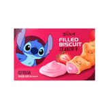STITCH FILLED BISCUITS STRAWBERRY FLAVOUR 50GR