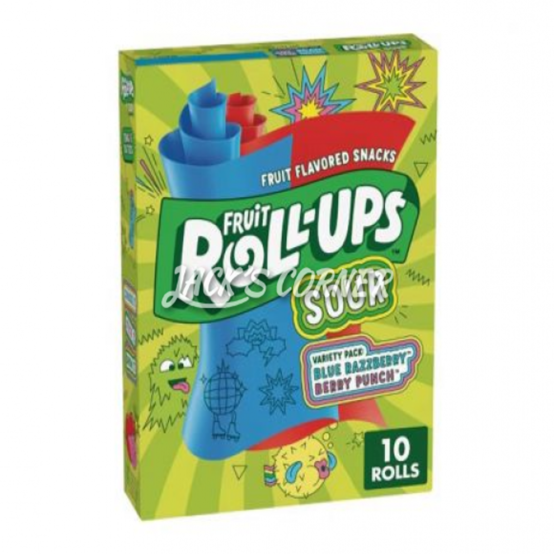 FRUIT ROLL-UPS SOUR 14GR