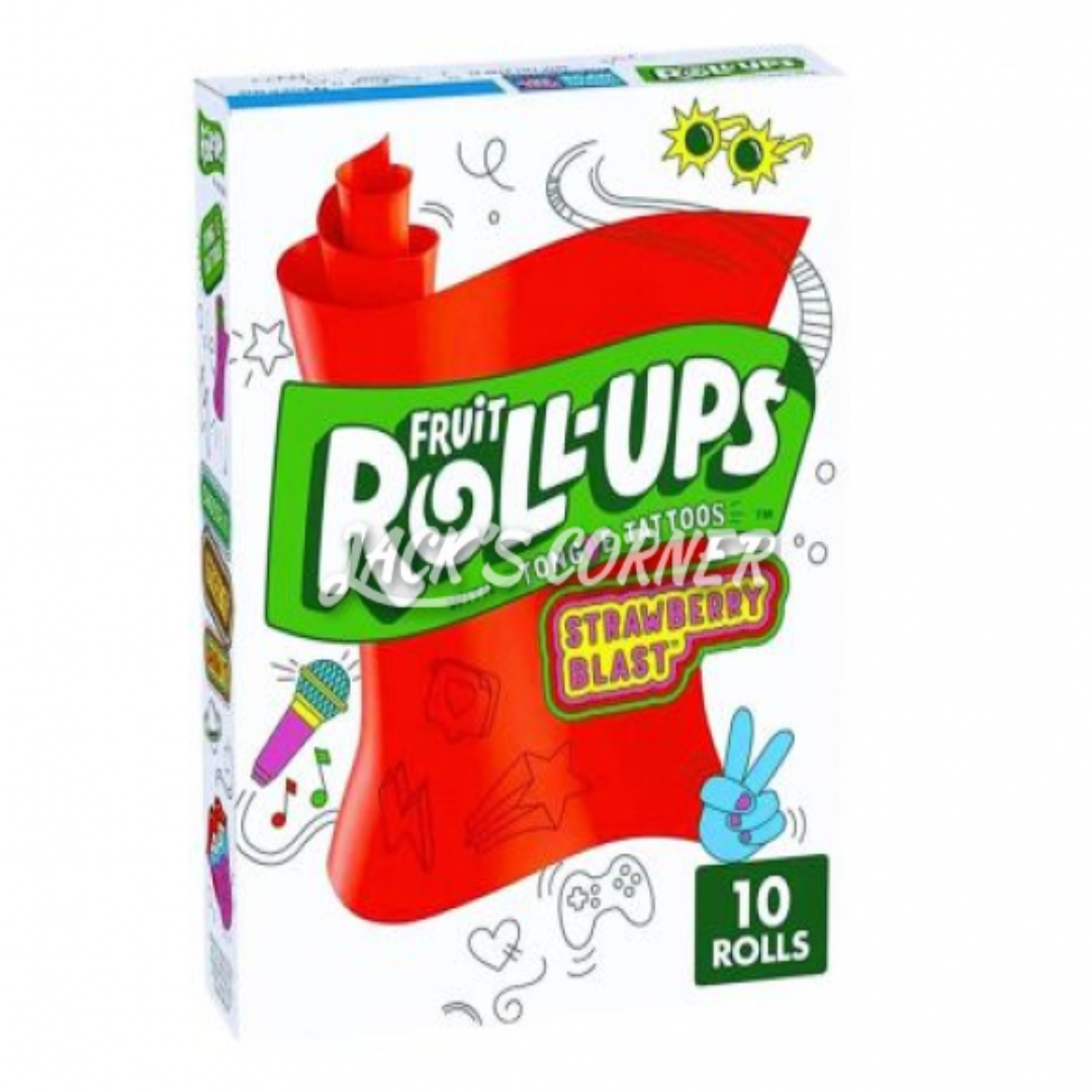 FRUIT ROLL-UPS STRAWBERRY BLAST 14GR