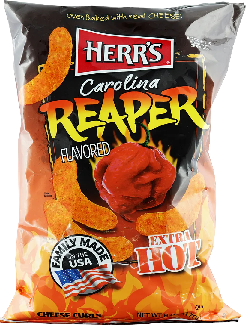 HERR'S: CAROLINA REAPER EXTRA HOT 170GR