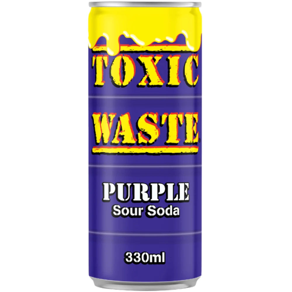 TOXIC WASTE PURPLE SOUR SODA 330ML