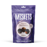 MISKETS FREEZE DRIED MILK CHOCOLATE BLACKBERRY 80GR
