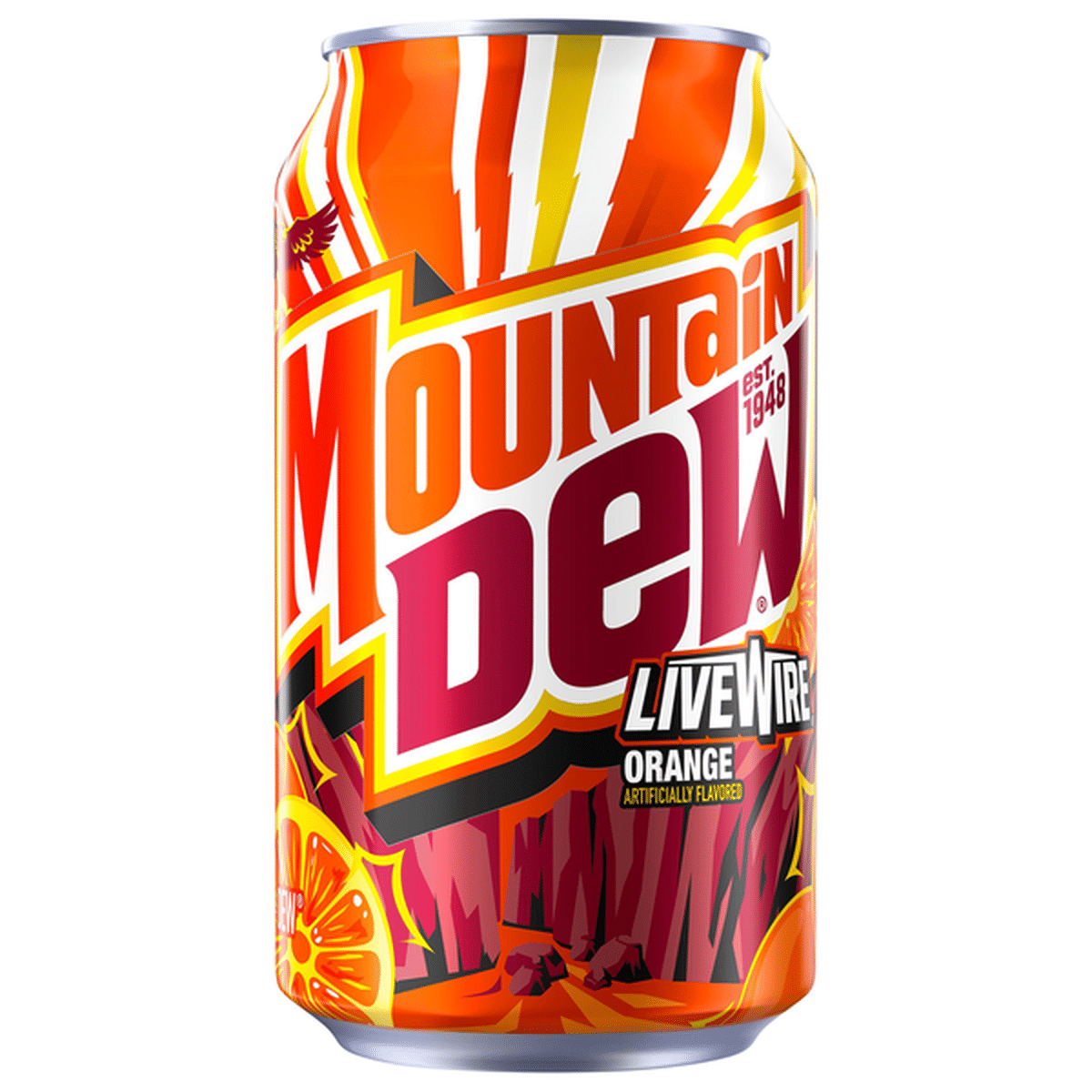 Mountain Dew Livewire Orange 355ML