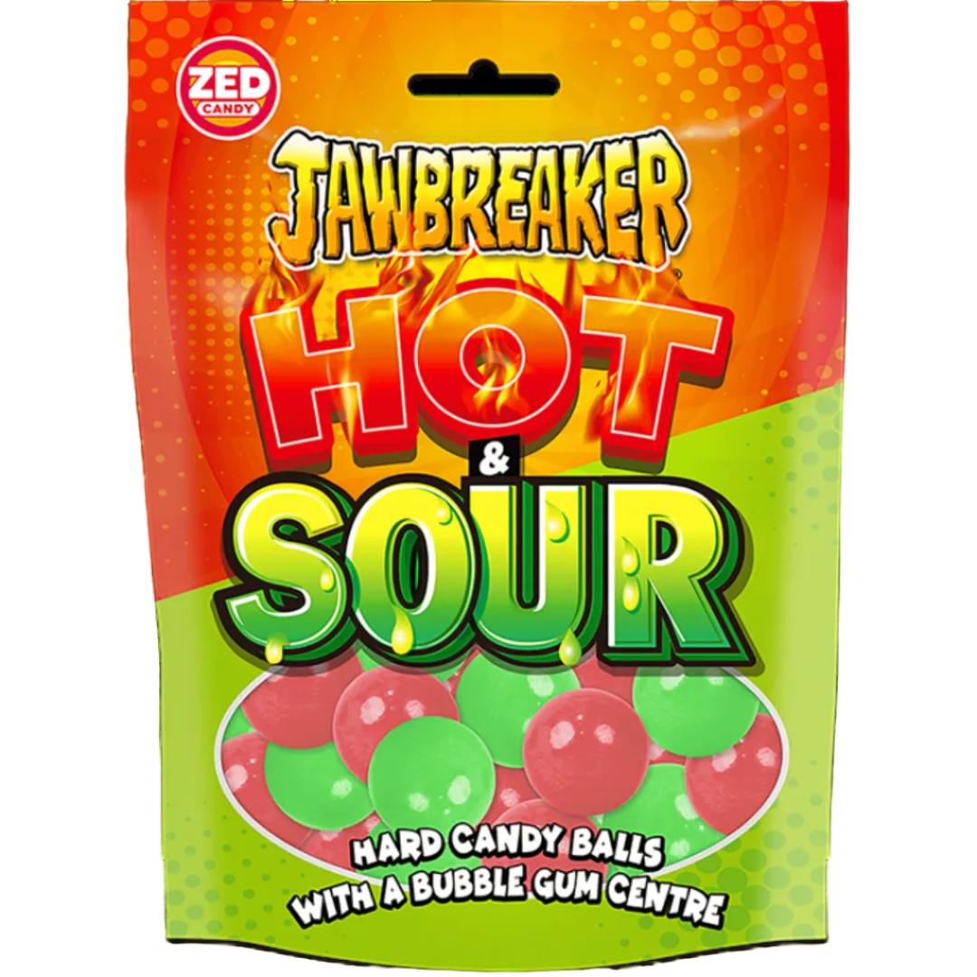 ZED CANDY JAWBREAKER HOT & SOUR 132GR